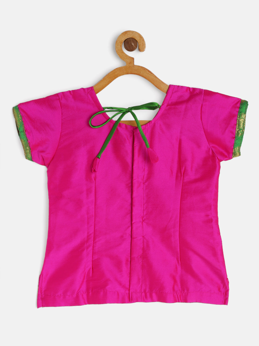 Girl's Pink Color Pavadai Set - BABY LAKSHMI