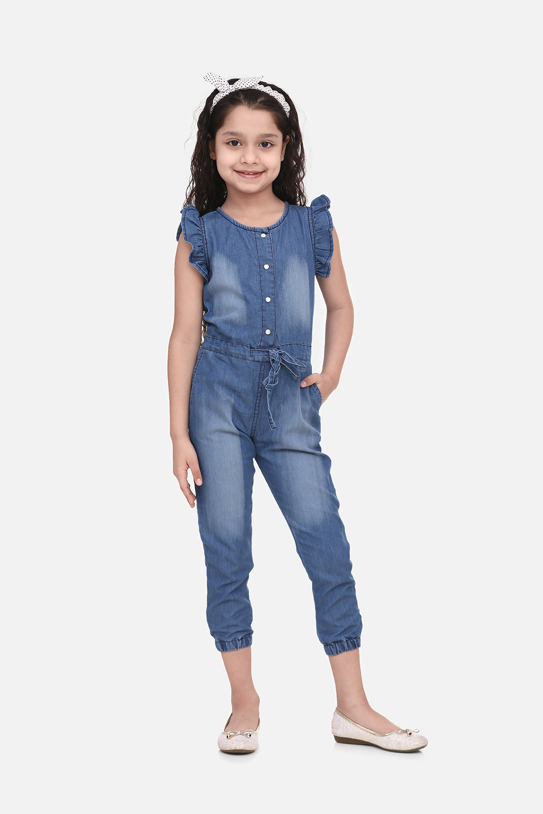 Girl's  Cotton Printed Dress - StyleStone Kid