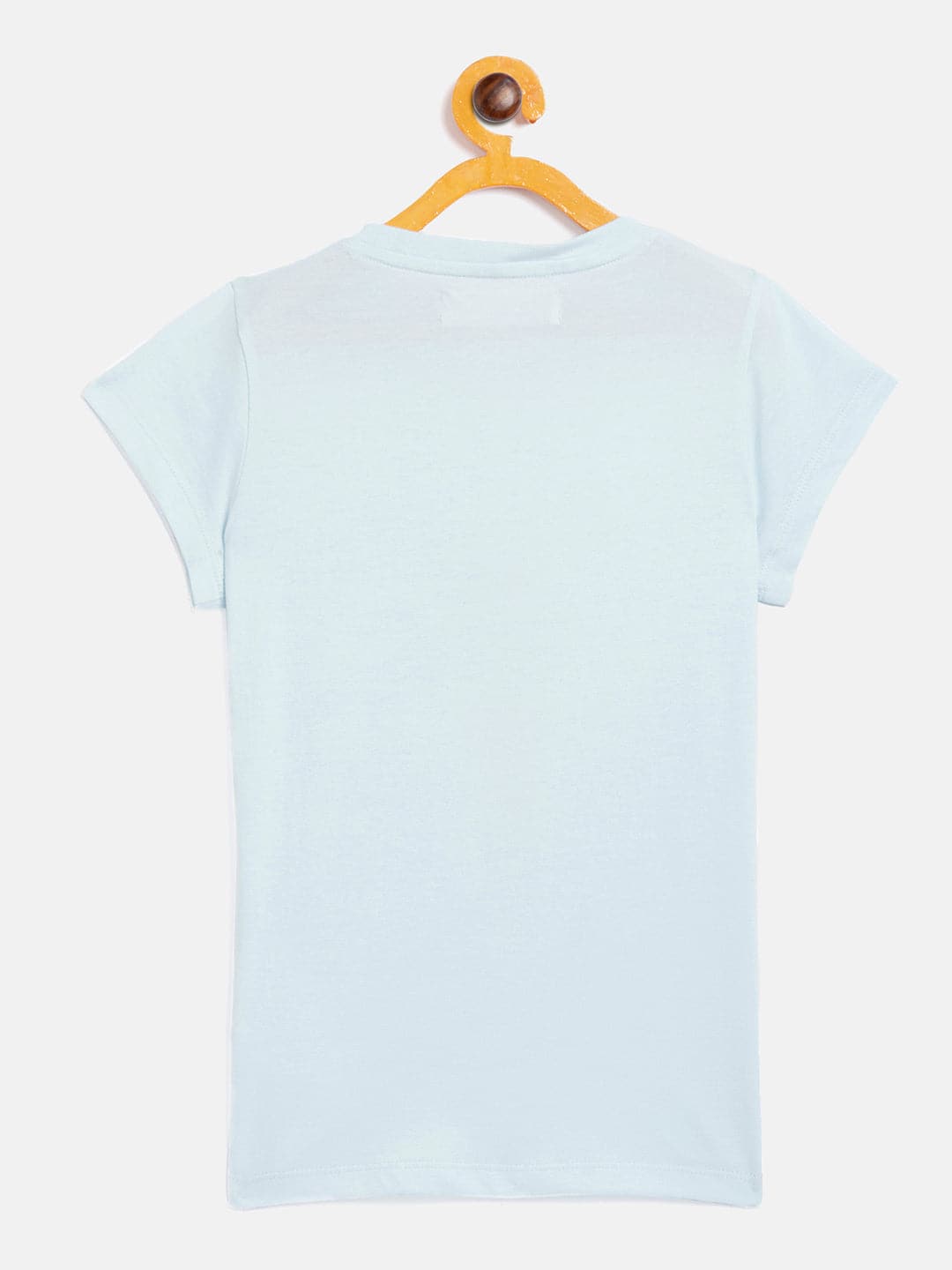 Girl's Blue Dreamer Print T-Shirt - LYUSH KIDS