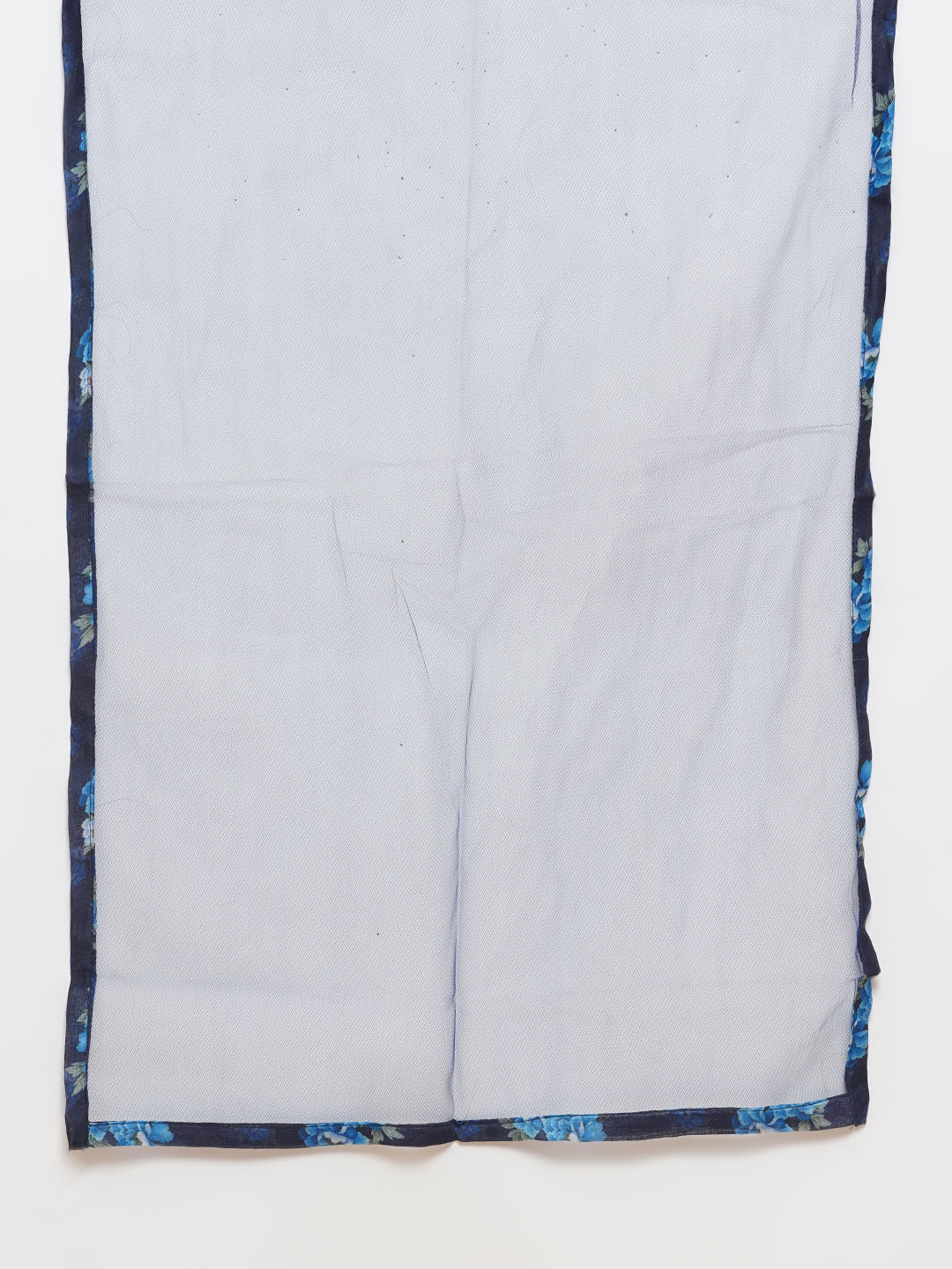 Girl's Navy Blue Digital Print Anarkali With Pant With Dupatta - Bitiya By Bhama
